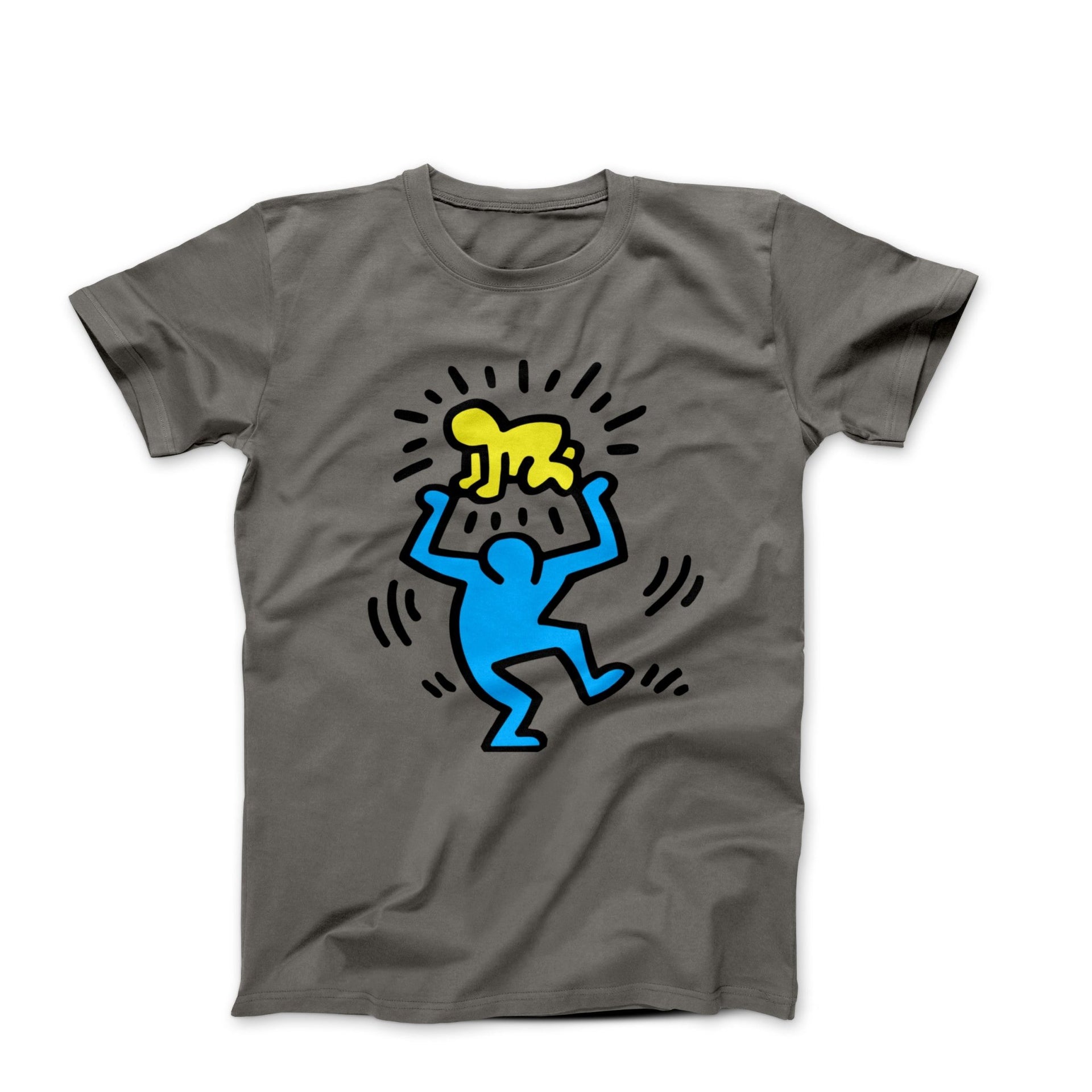 Haring Fatherhood (1988) Pop Art T - shirt - Clothing - Harvey Ltd