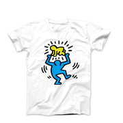 Haring Fatherhood (1988) Pop Art T - shirt - Clothing - Harvey Ltd