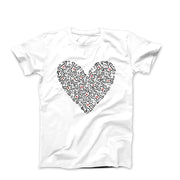 Haring Heart of Men Pop Art T - shirt - Clothing - Harvey Ltd