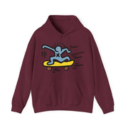 Haring Skateboarding Pop Art Hoodie - Clothing - Harvey Ltd