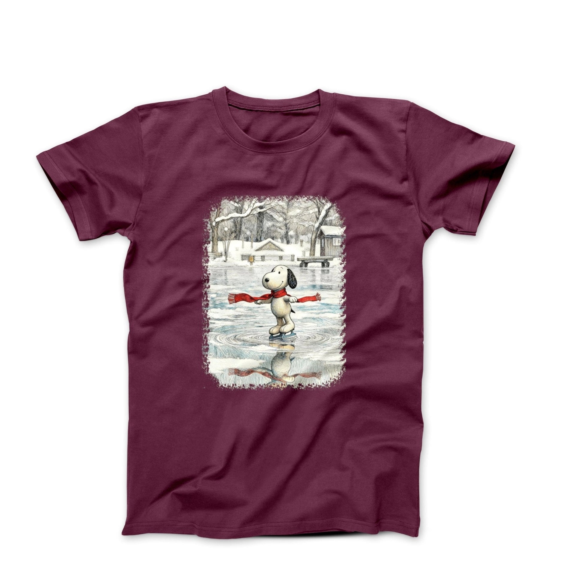 Having Winter Fun Sketch Art T-shirt - Comics, Movies & Music - Harvey Ltd