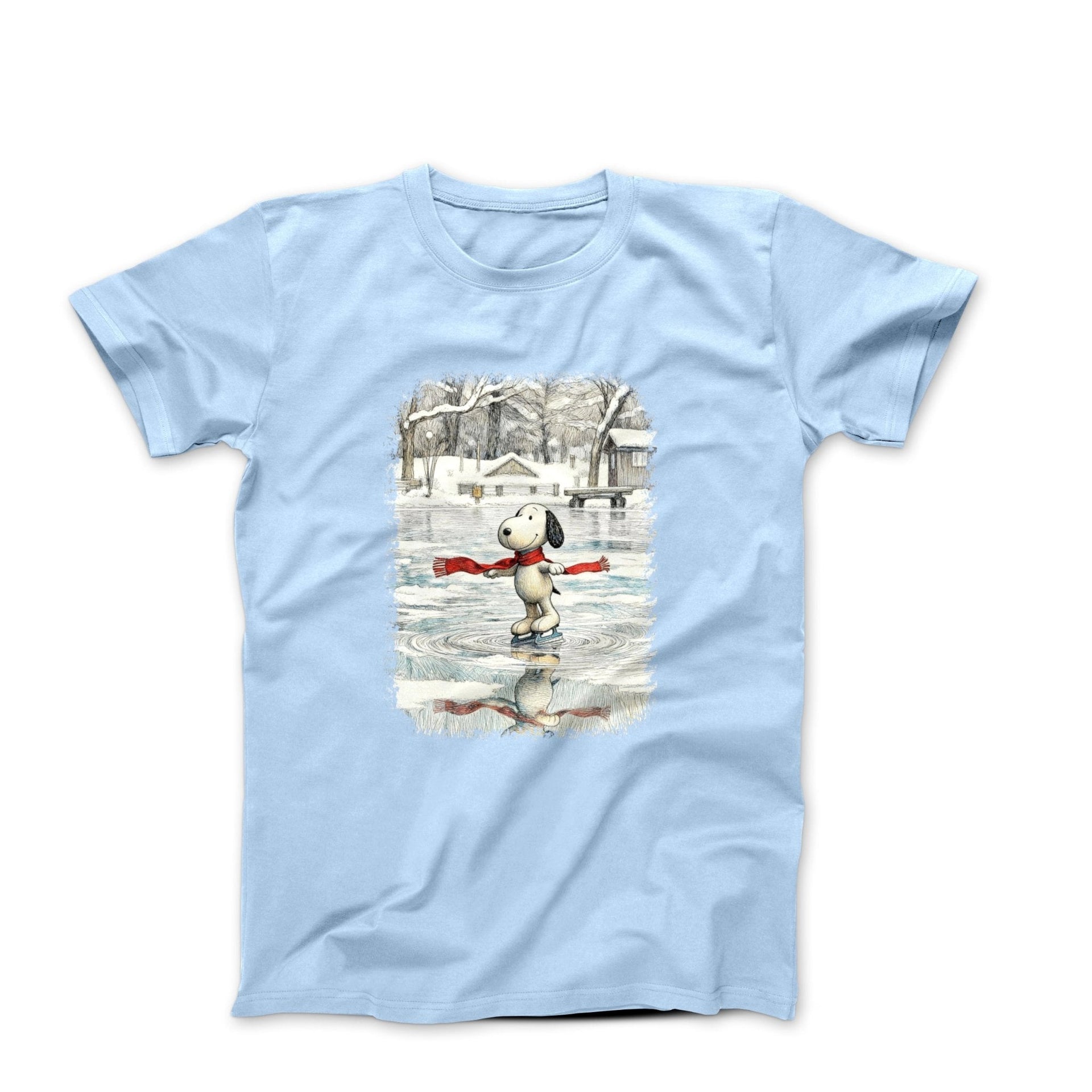 Having Winter Fun Sketch Art T-shirt - Comics, Movies & Music - Harvey Ltd