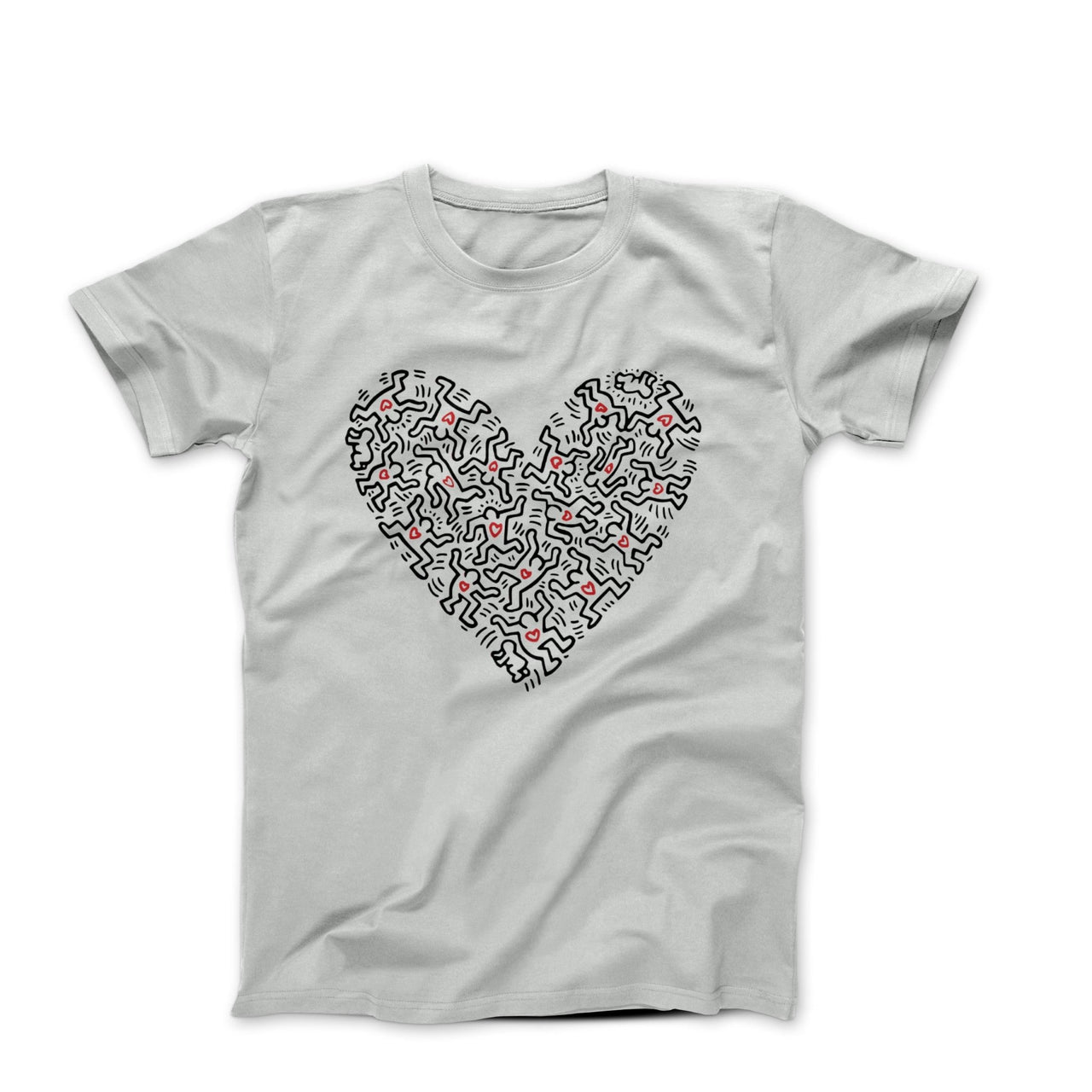 Heart of Men Pop Art T-shirt - Street, Pop & Media Art - Harvey Ltd