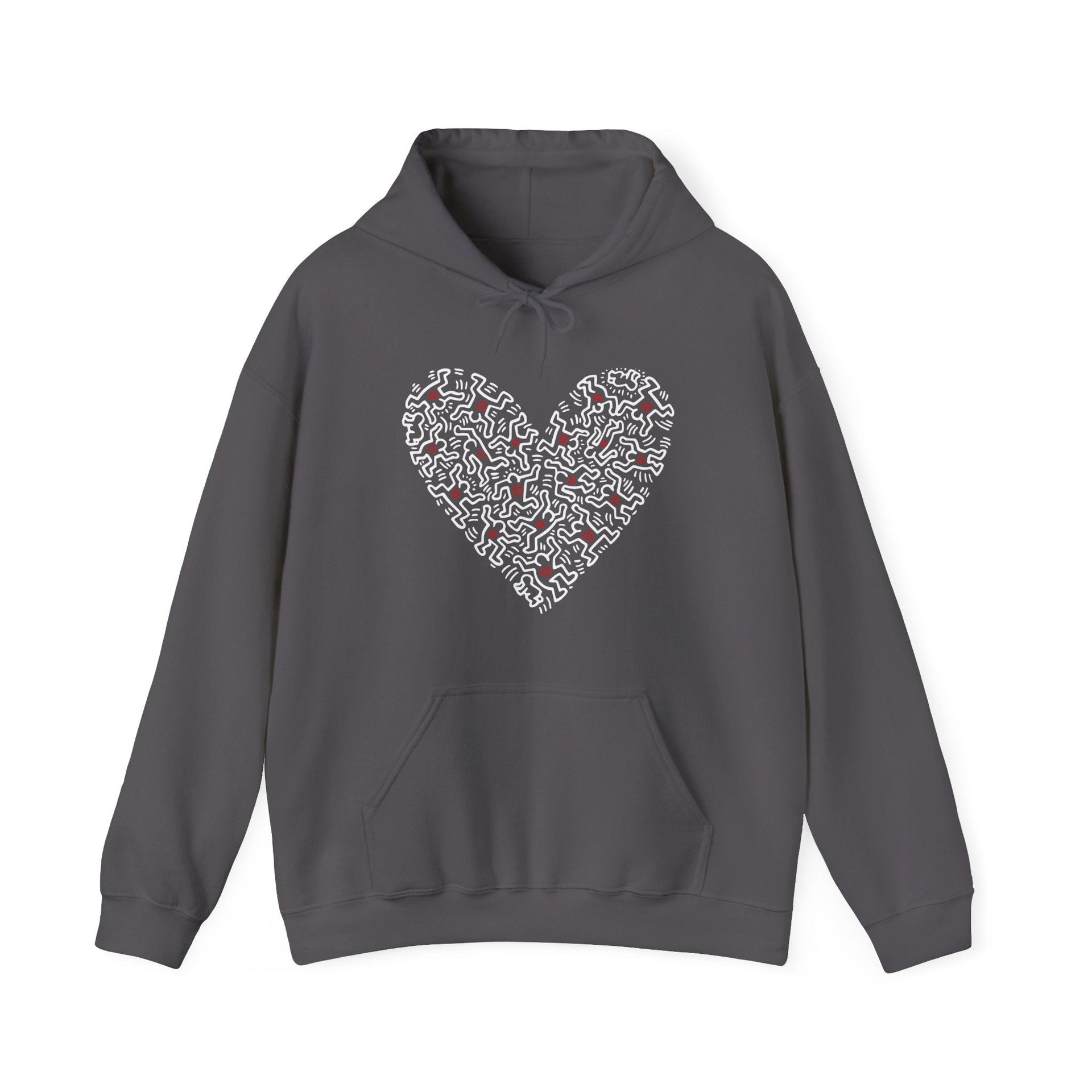 Heart of Men Street Art Hoodie - Street, Pop & Media Art - Harvey Ltd
