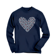 Heart of Men Street Art Long Sleeve Tee - Street, Pop & Media Art - Harvey Ltd