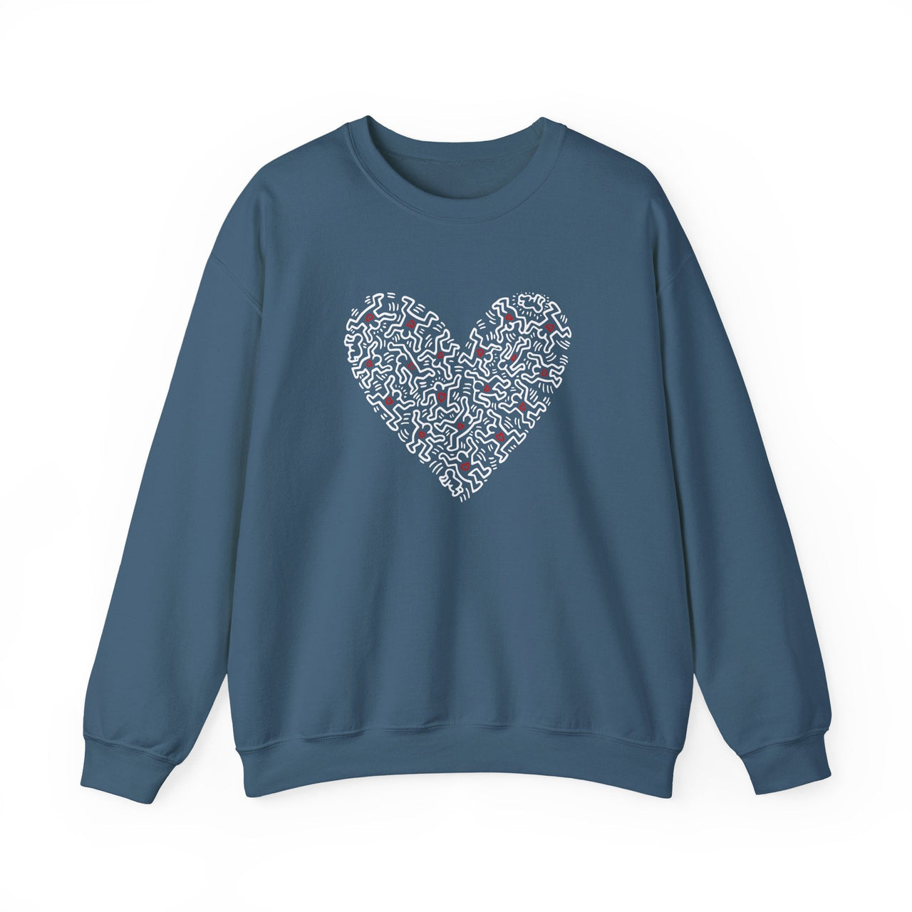 Heart of Men Street Art Sweatshirt - Street, Pop & Media Art - Harvey Ltd