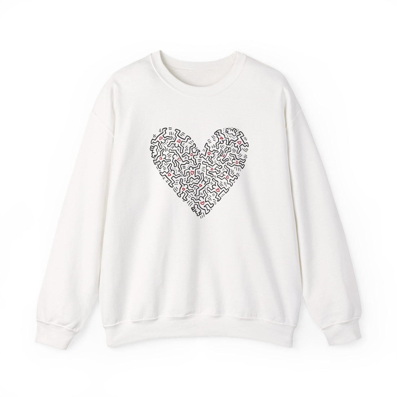 Heart of Men Street Art Sweatshirt - Street, Pop & Media Art - Harvey Ltd