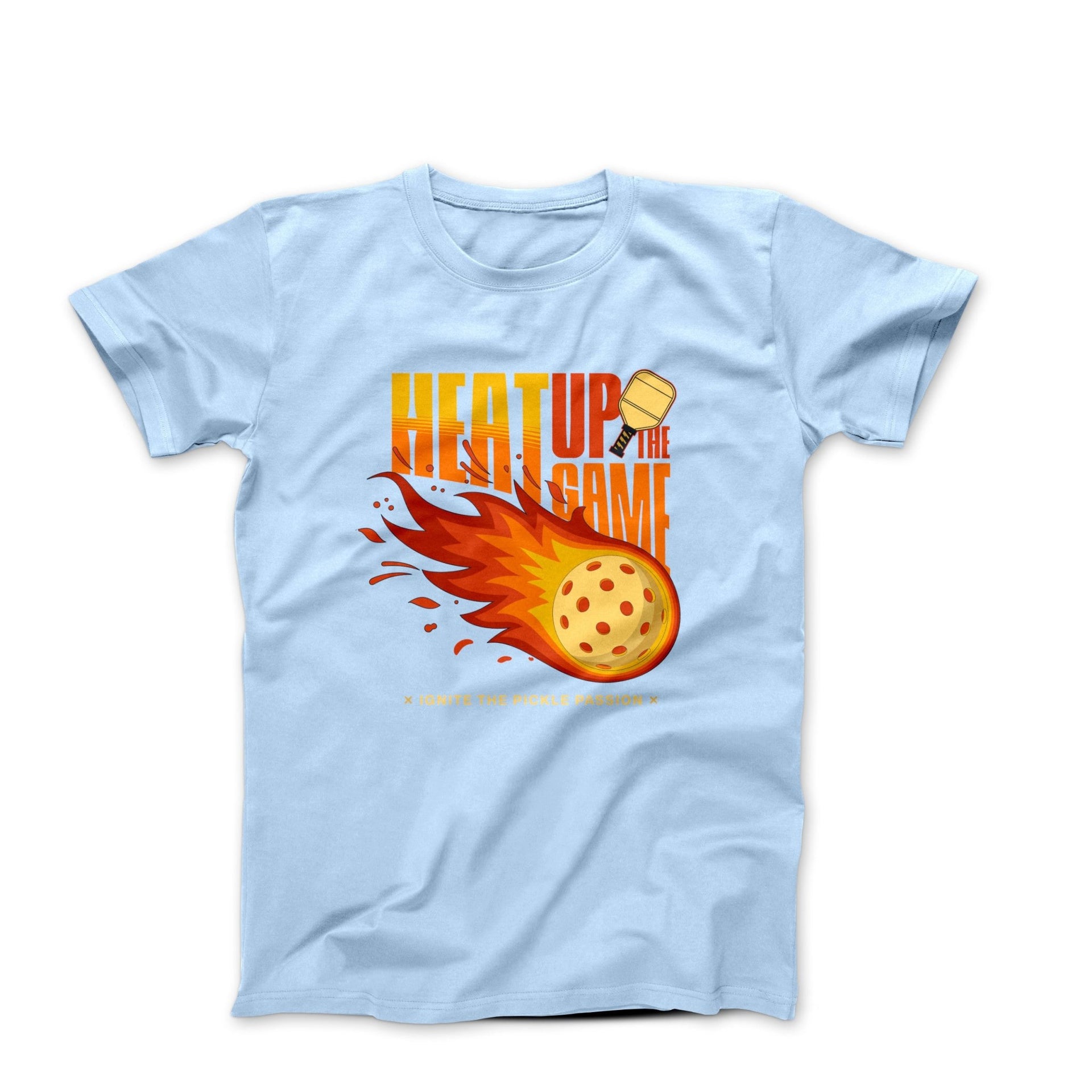 Heat Up the (Pickleball) Game Illustration T-shirt - Movies, TV & Others - Harvey Ltd