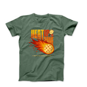 Heat Up the (Pickleball) Game Illustration T-shirt - Movies, TV & Others - Harvey Ltd