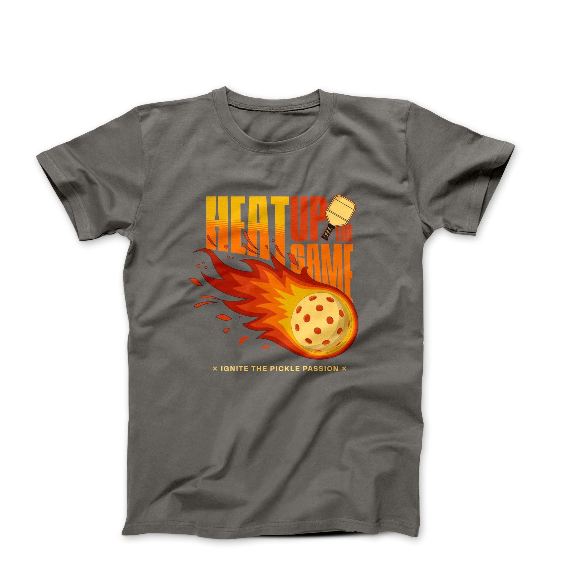 Heat Up the (Pickleball) Game Illustration T-shirt - Movies, TV & Others - Harvey Ltd