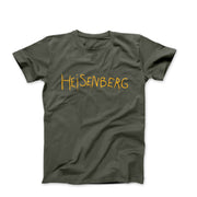 Heisenberg Graffiti from Breaking Bad T-Shirt - Comics, Movies & Music - Harvey Ltd