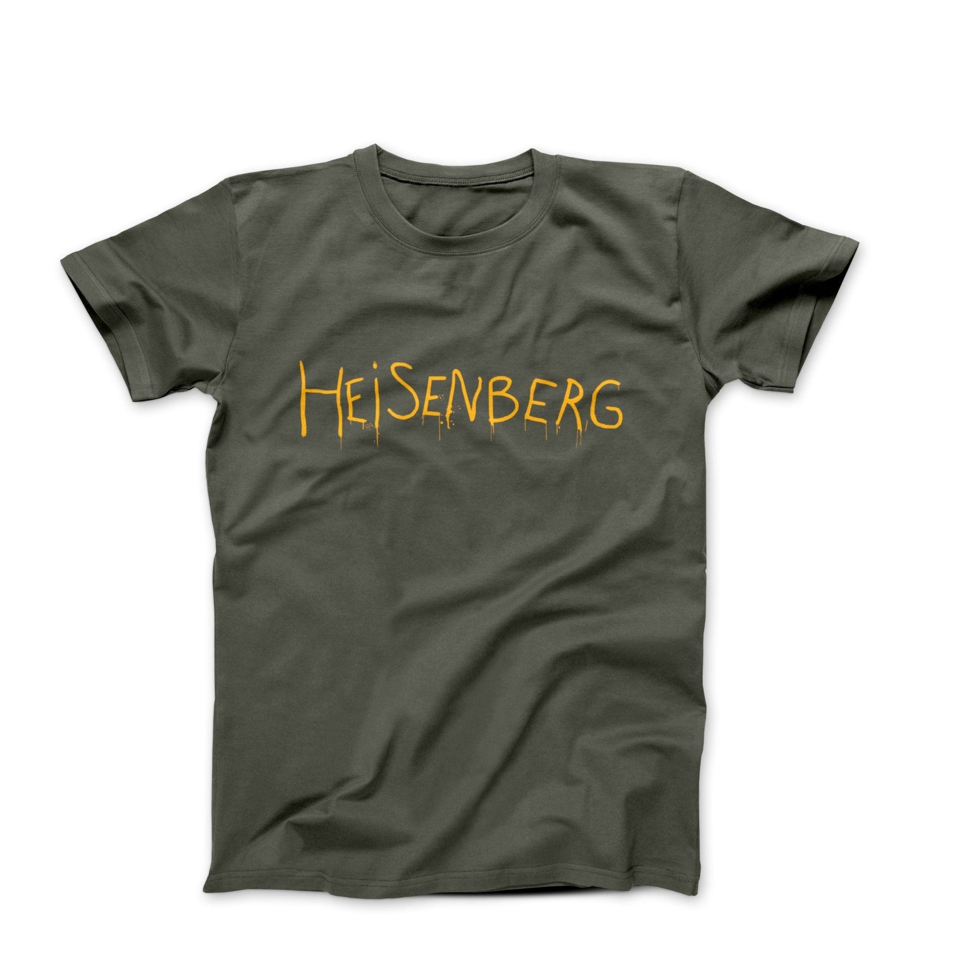 Heisenberg Graffiti from Breaking Bad T-Shirt - Comics, Movies & Music - Harvey Ltd