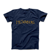 Heisenberg Graffiti from Breaking Bad T-Shirt - Comics, Movies & Music - Harvey Ltd