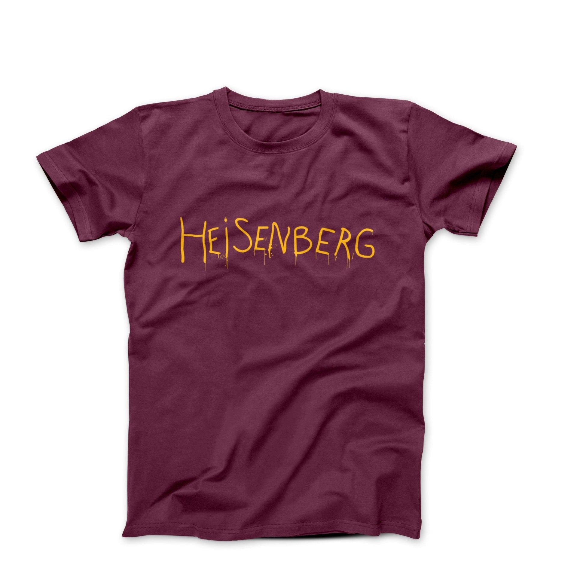 Heisenberg Graffiti from Breaking Bad T-Shirt - Comics, Movies & Music - Harvey Ltd