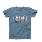 Henry Moore Sculptural Objects (1949) Art T-shirt - Clothing - Harvey Ltd