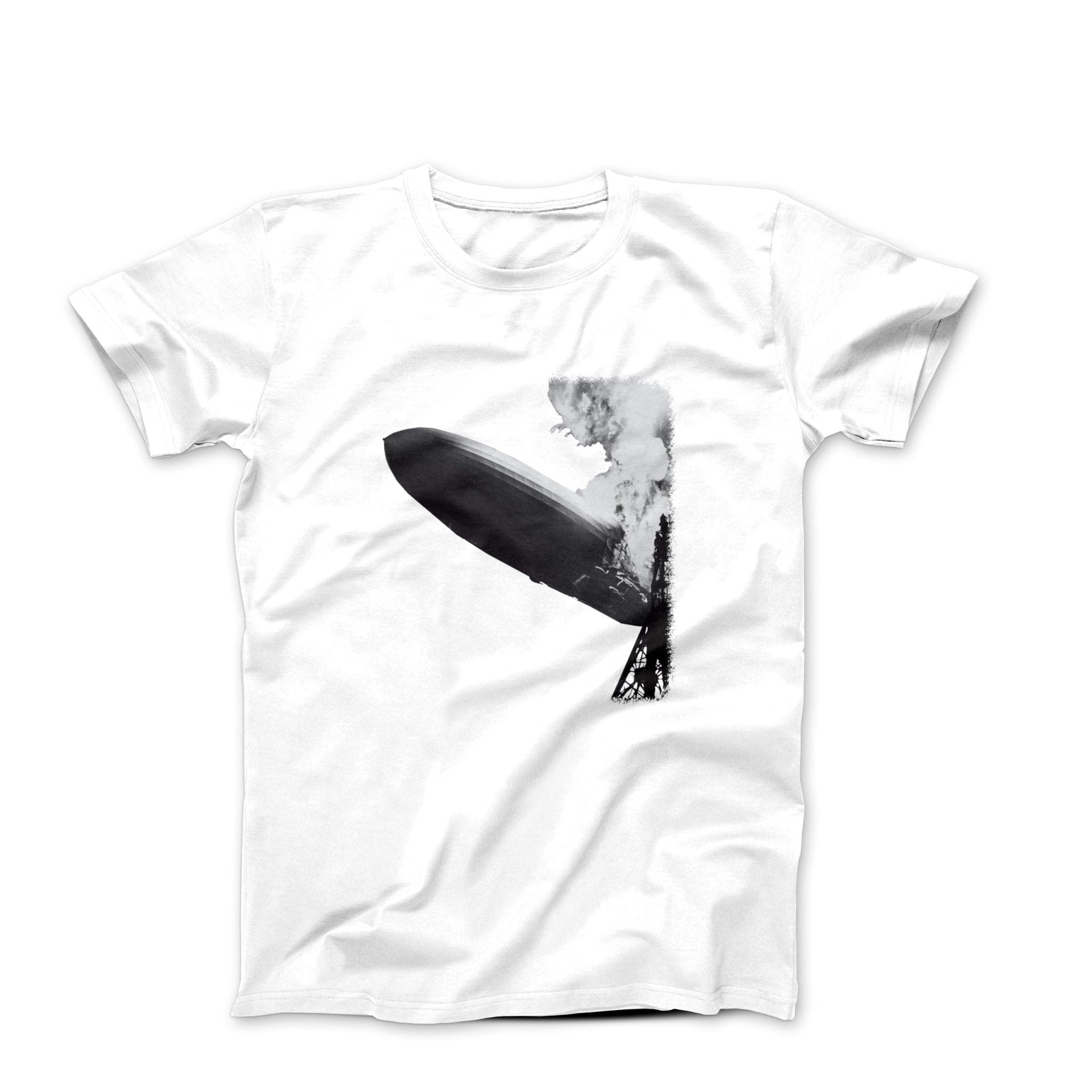 Hindenburg (LZ I) 1969 Album Art T-shirt - Comics, Movies & Music - Harvey Ltd