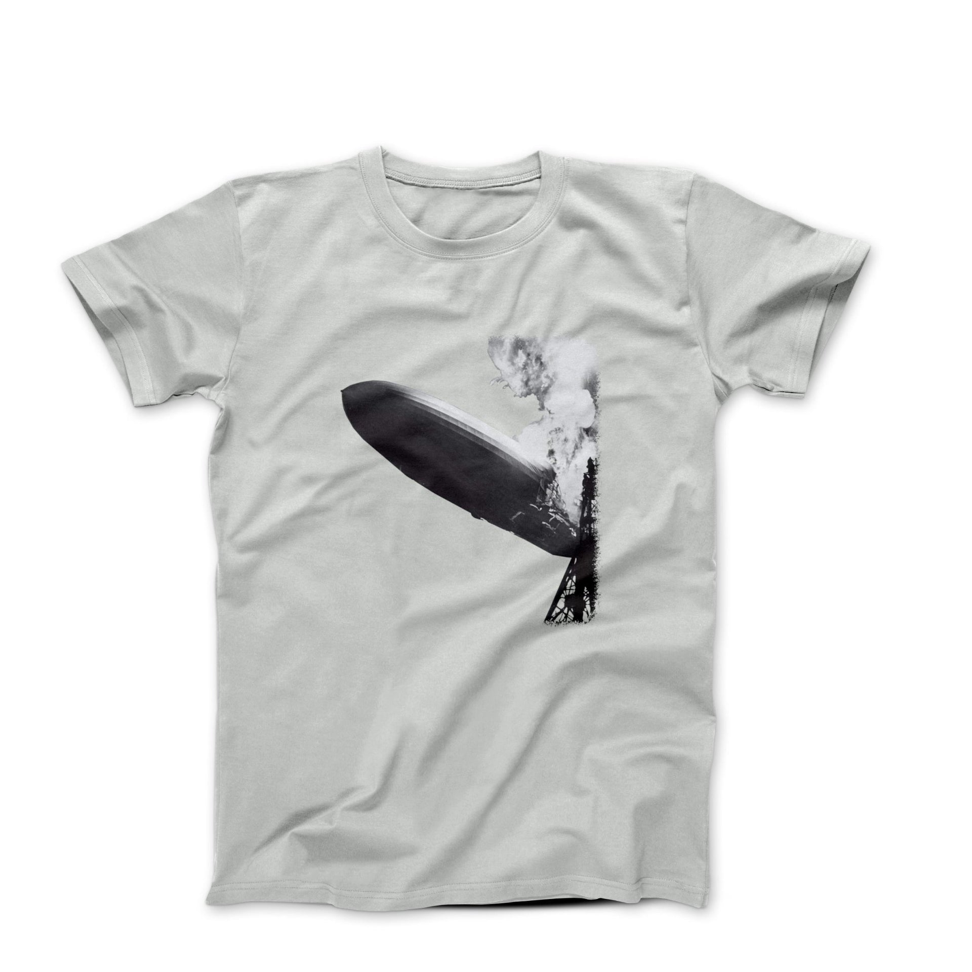 Hindenburg (LZ I) 1969 Album Art T-shirt - Comics, Movies & Music - Harvey Ltd