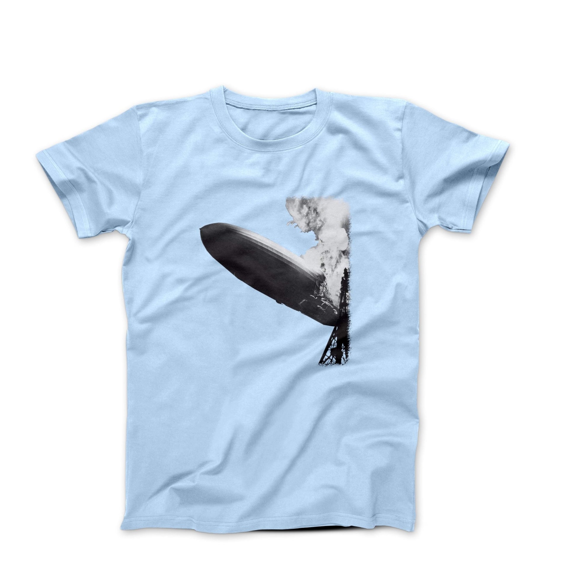 Hindenburg (LZ I) 1969 Album Art T-shirt - Comics, Movies & Music - Harvey Ltd
