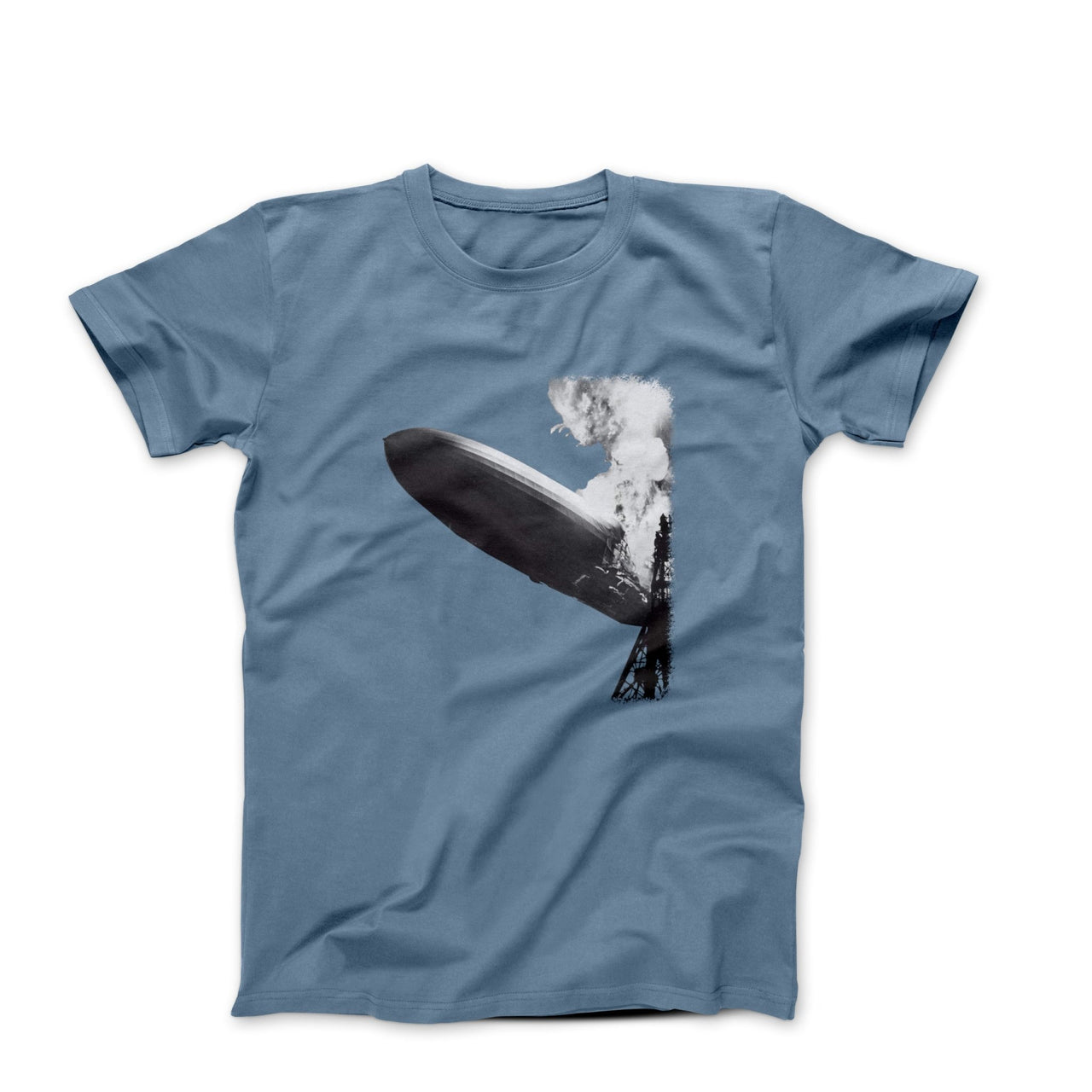 Hindenburg (LZ I) 1969 Album Art T-shirt - Comics, Movies & Music - Harvey Ltd