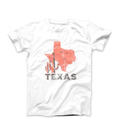 I'd Rather Be In Texas Illustration T-shirt - Americana & Patriotic - Harvey Ltd