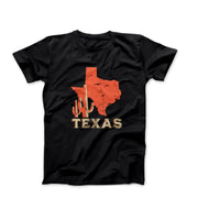 I'd Rather Be In Texas Illustration T-shirt - Americana & Patriotic - Harvey Ltd