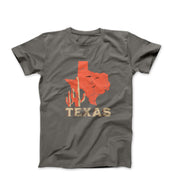 I'd Rather Be In Texas Illustration T-shirt - Americana & Patriotic - Harvey Ltd