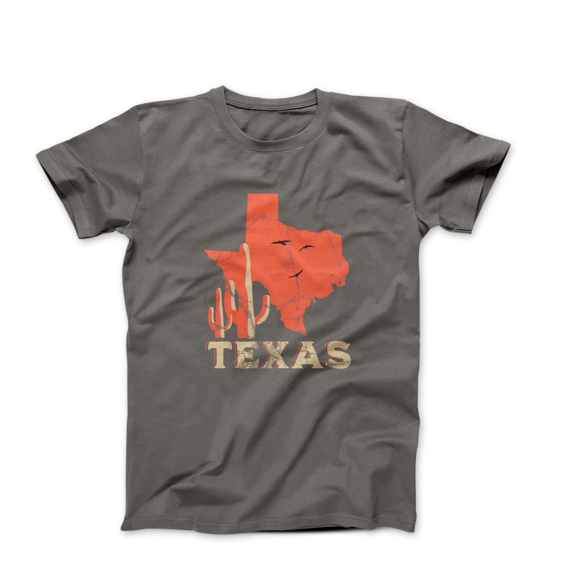 I'd Rather Be In Texas Illustration T-shirt - Americana & Patriotic - Harvey Ltd