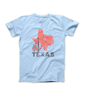 I'd Rather Be In Texas Illustration T-shirt - Americana & Patriotic - Harvey Ltd