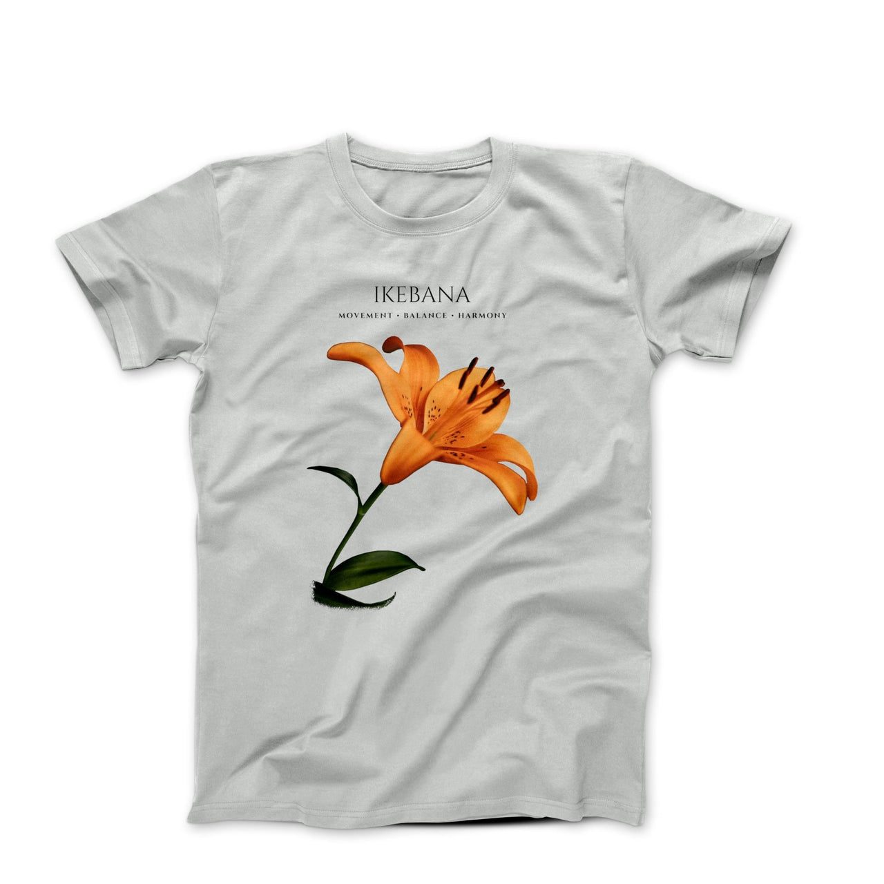Ikebana Floral Illustration T-shirt - Plants, Garden & Food - Harvey Ltd