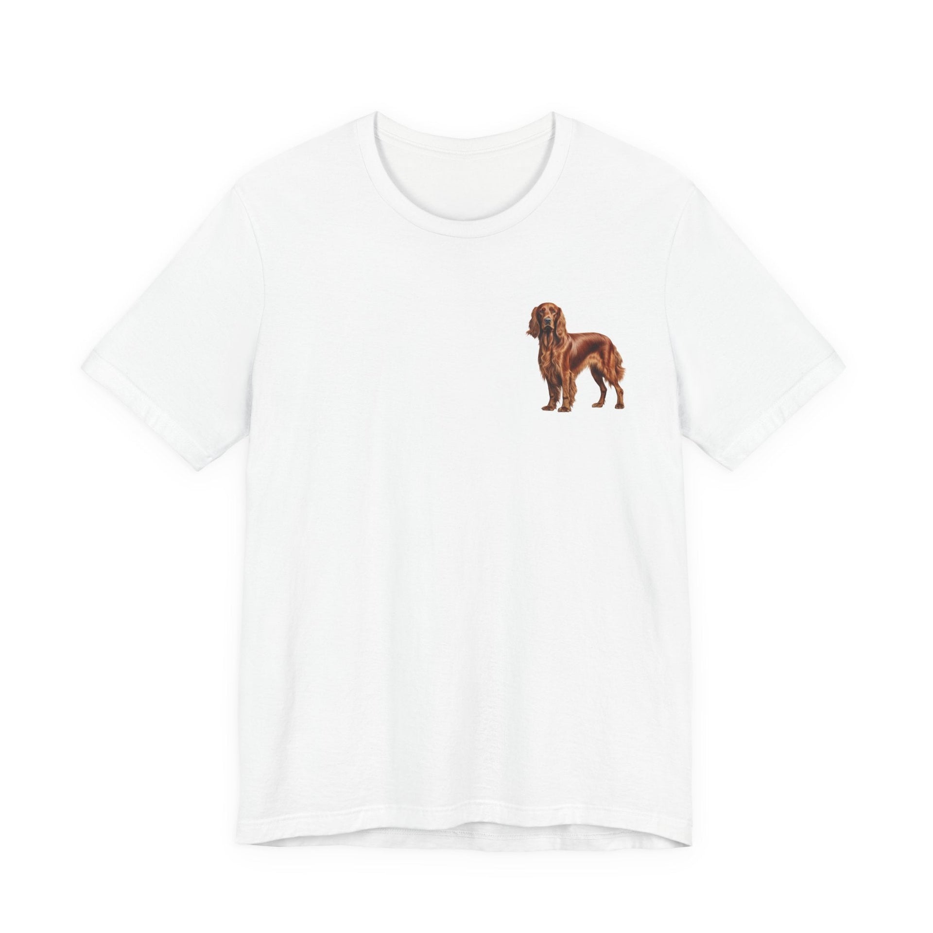 Irish Setter Front & Back Printed T-shirt - Pets & Animals - Harvey Ltd