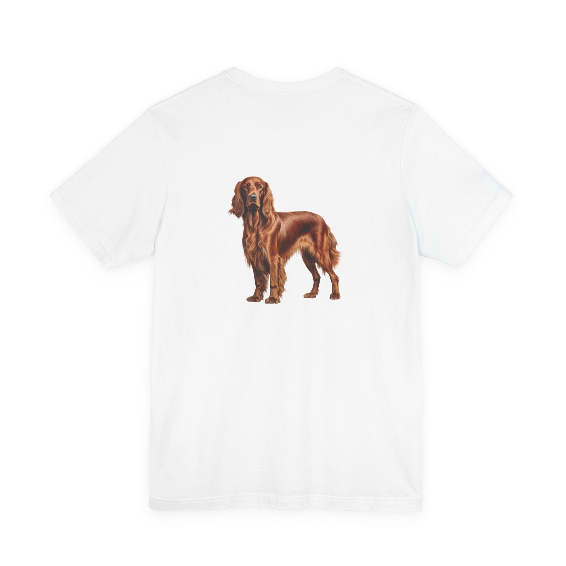 Irish Setter Front & Back Printed T-shirt - Pets & Animals - Harvey Ltd