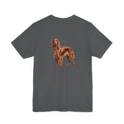 Irish Setter Front & Back Printed T-shirt - Pets & Animals - Harvey Ltd