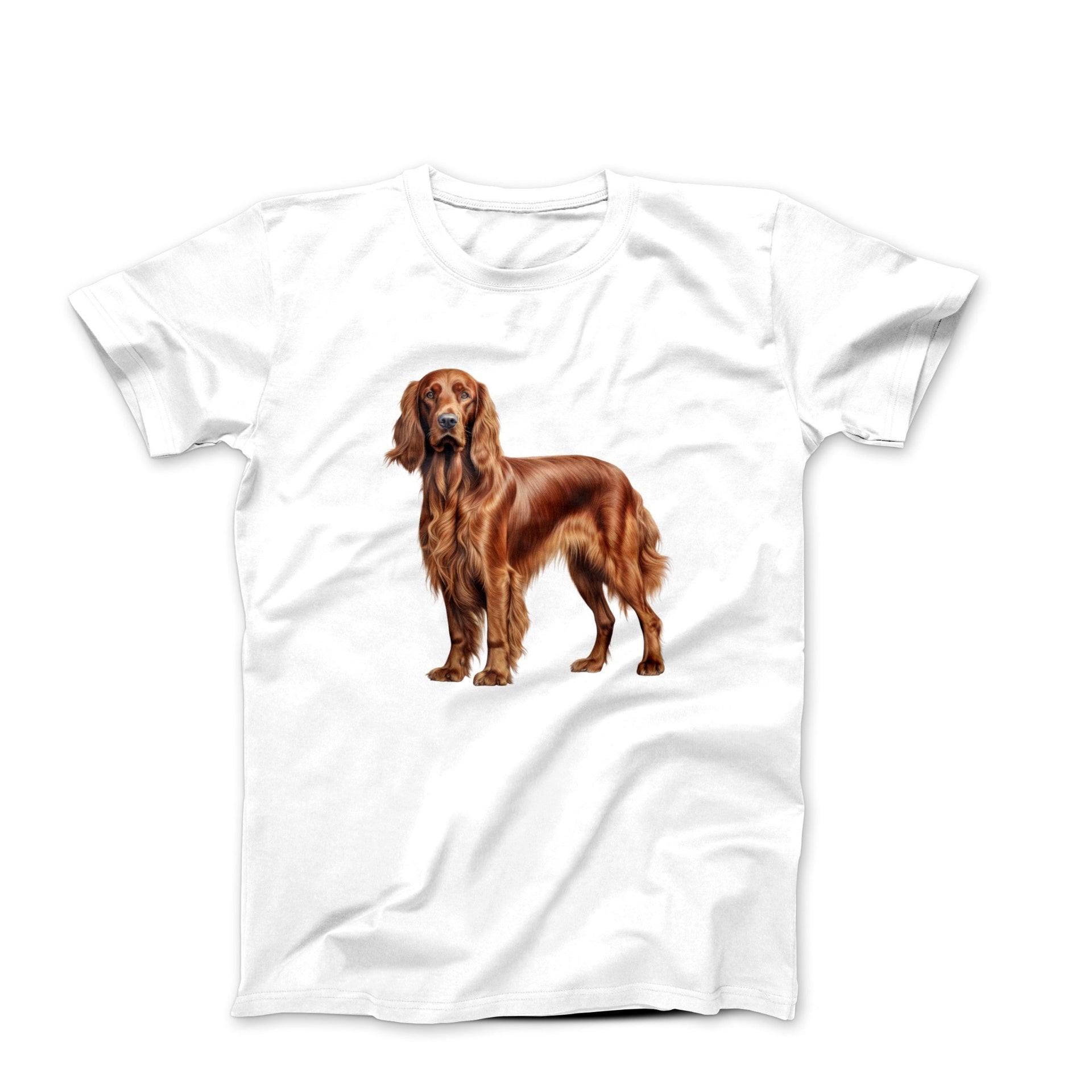 Irish Setter Illustration T-shirt - Pets & Animals - Harvey Ltd