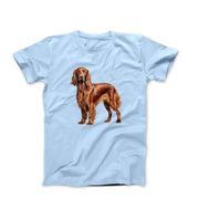 Irish Setter Illustration T-shirt - Pets & Animals - Harvey Ltd