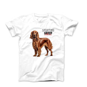 Irish Setter Illustration T-shirt - Pets - Harvey Ltd