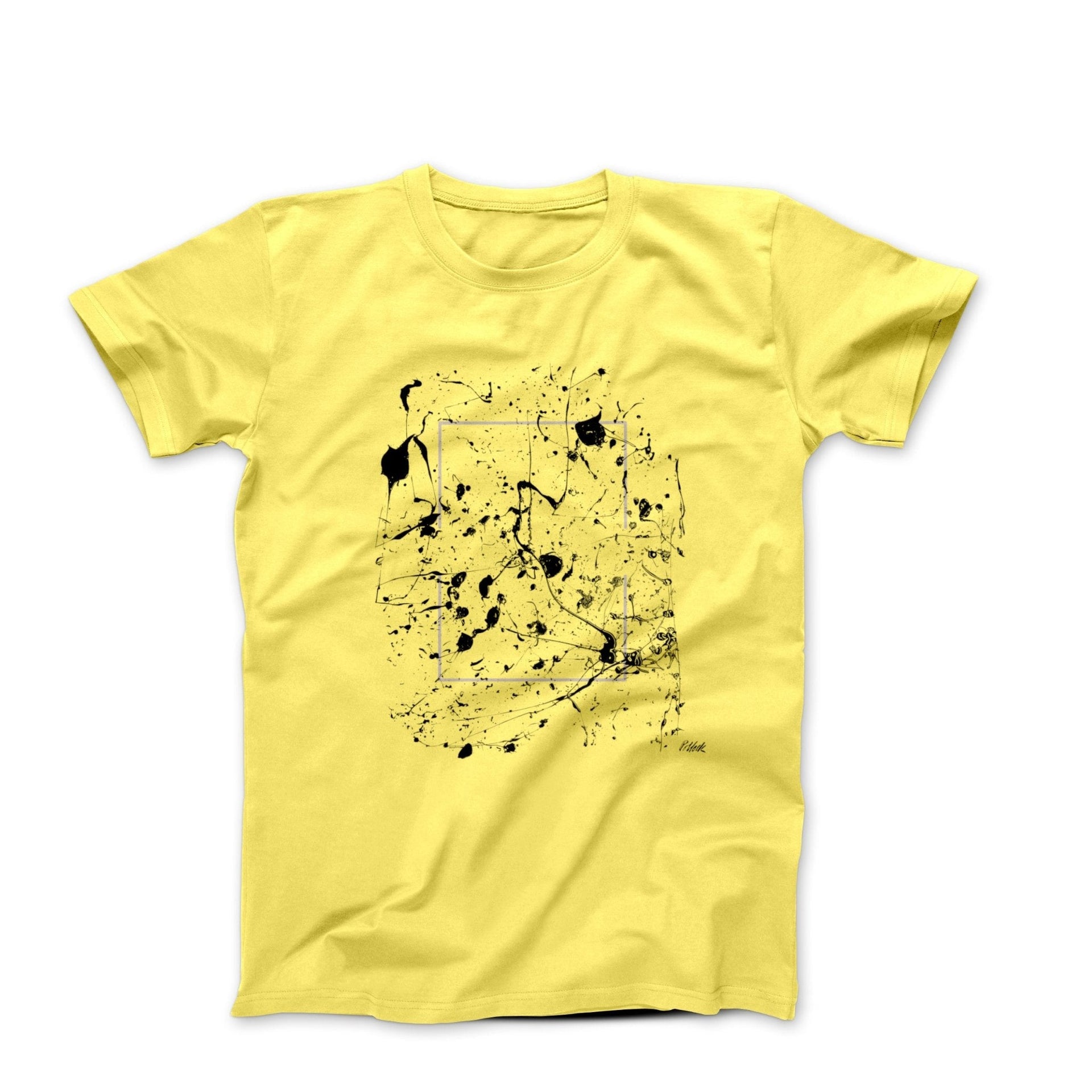 Jackson Pollock Untitled (1949) Artwork T-shirt - Greatest Artists - Harvey Ltd