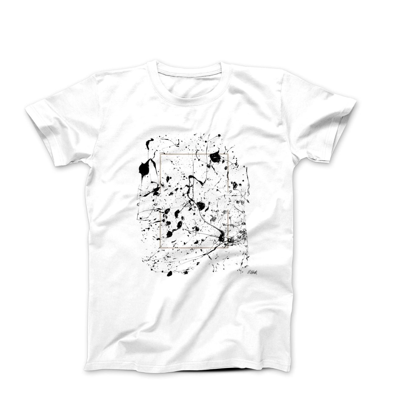 Jackson Pollock Untitled (1949) Artwork T-shirt - Clothing - Harvey Ltd