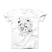 Jackson Pollock Untitled (1949) Artwork T-shirt - Greatest Artists - Harvey Ltd