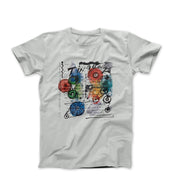 Jean Tinguely Exhibition Art (1976) T-shirt - Greatest Artists - Harvey Ltd