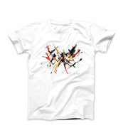 Judit Reigl Outburst (1958) Artwork T-shirt - T-Shirt - Harvey Ltd