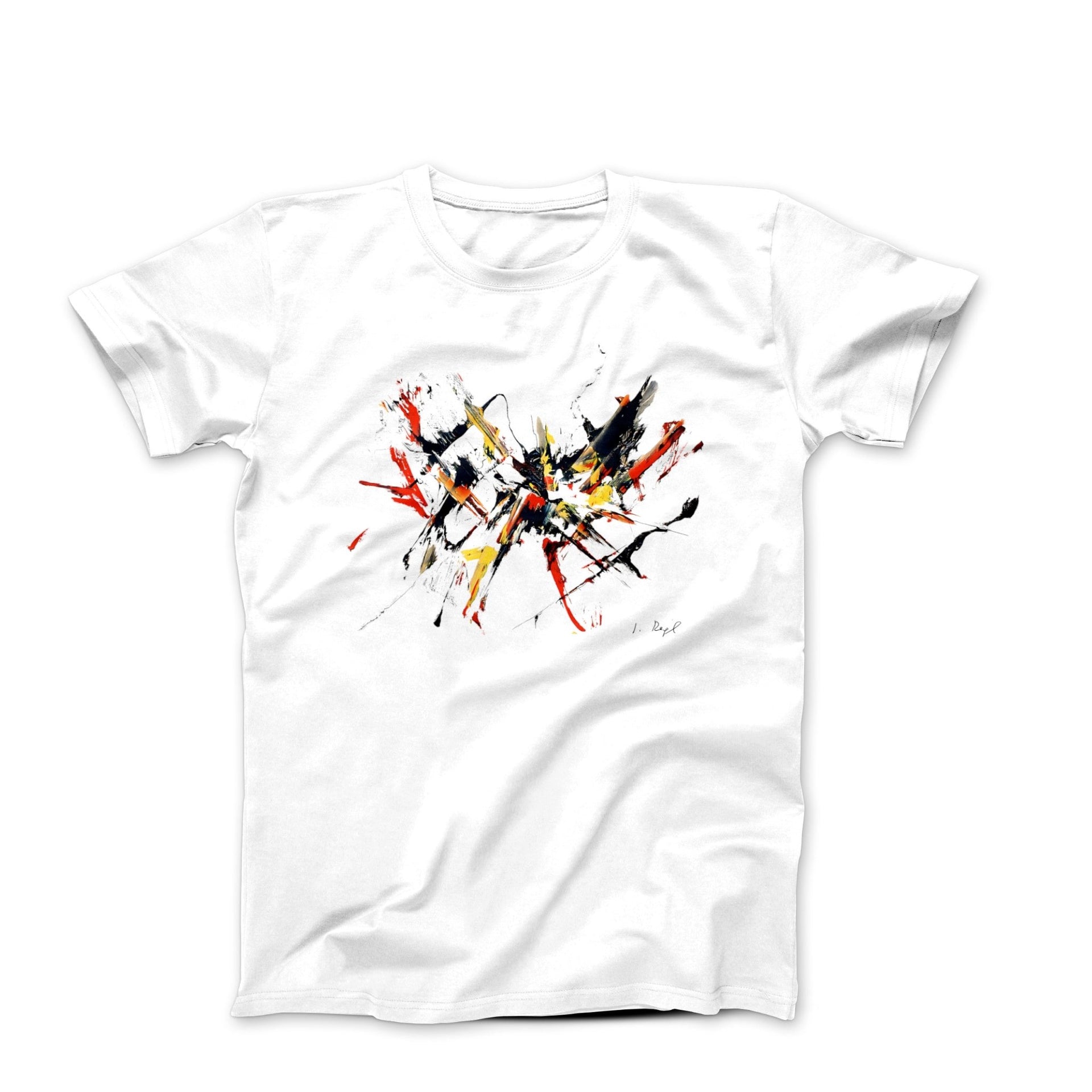 Judit Reigl Outburst (1958) Artwork T-shirt - T-Shirt - Harvey Ltd