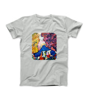 Kandinsky Blue Mountain 1909 Artwork T-Shirt - Greatest Artists - Harvey Ltd