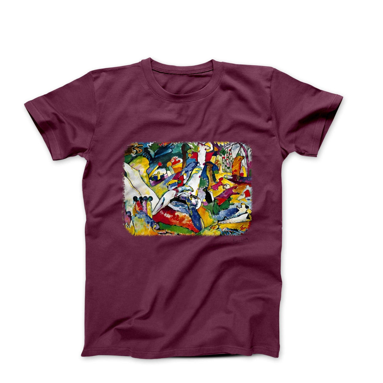 Kandinsky Composition II 1910 Artwork T-Shirt - Greatest Artists - Harvey Ltd