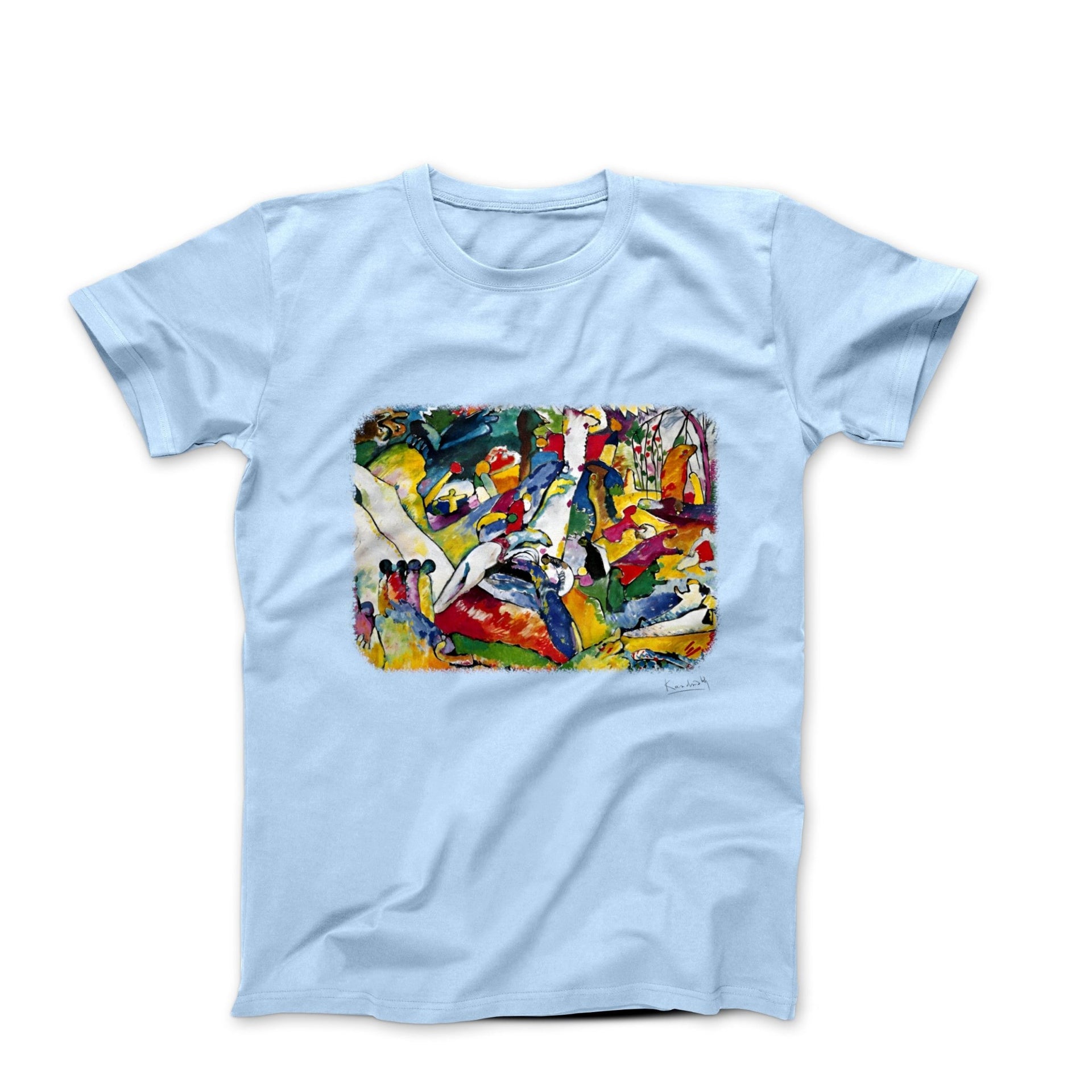 Kandinsky Composition II 1910 Artwork T-Shirt - Greatest Artists - Harvey Ltd