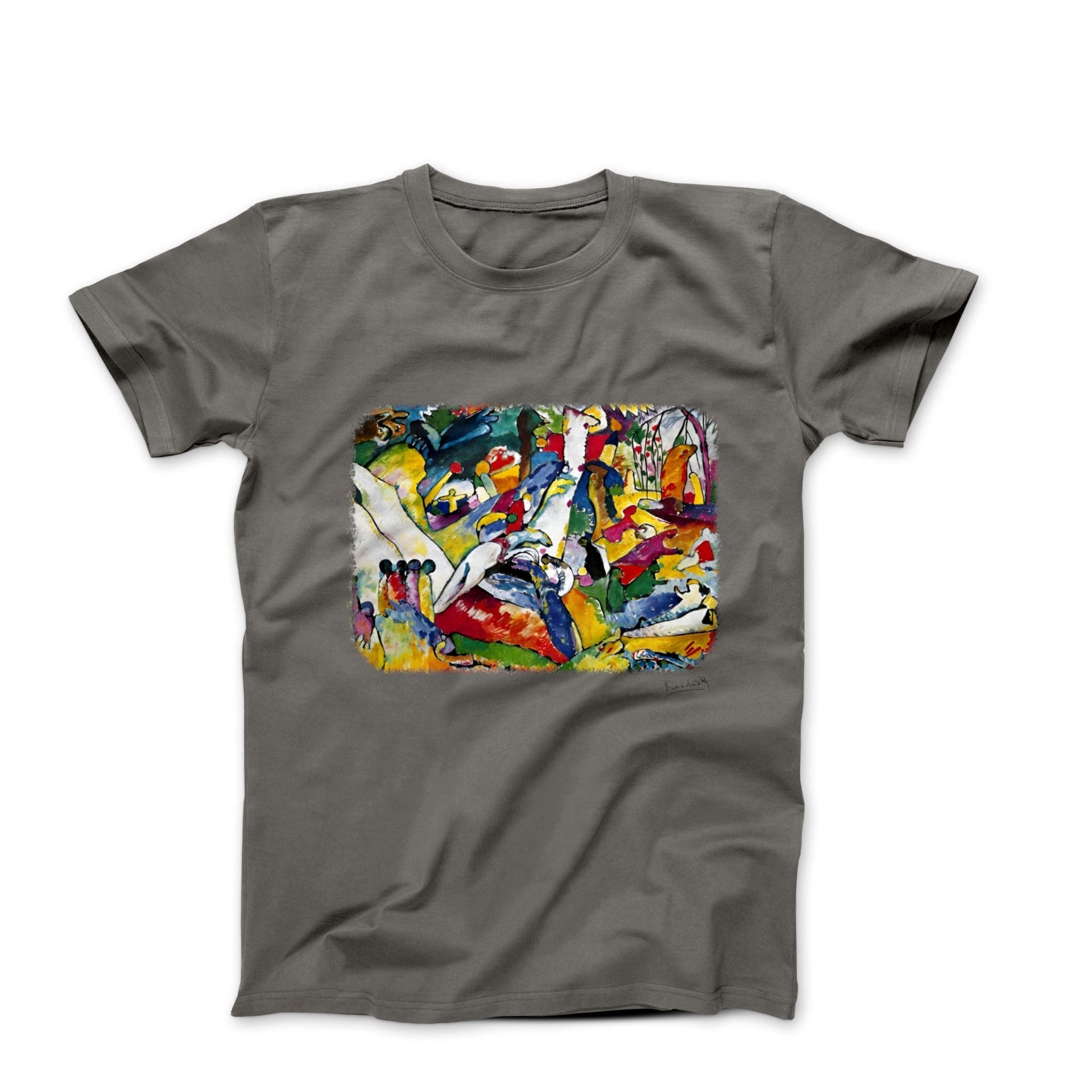 Kandinsky Composition II 1910 Artwork T-Shirt - Greatest Artists - Harvey Ltd