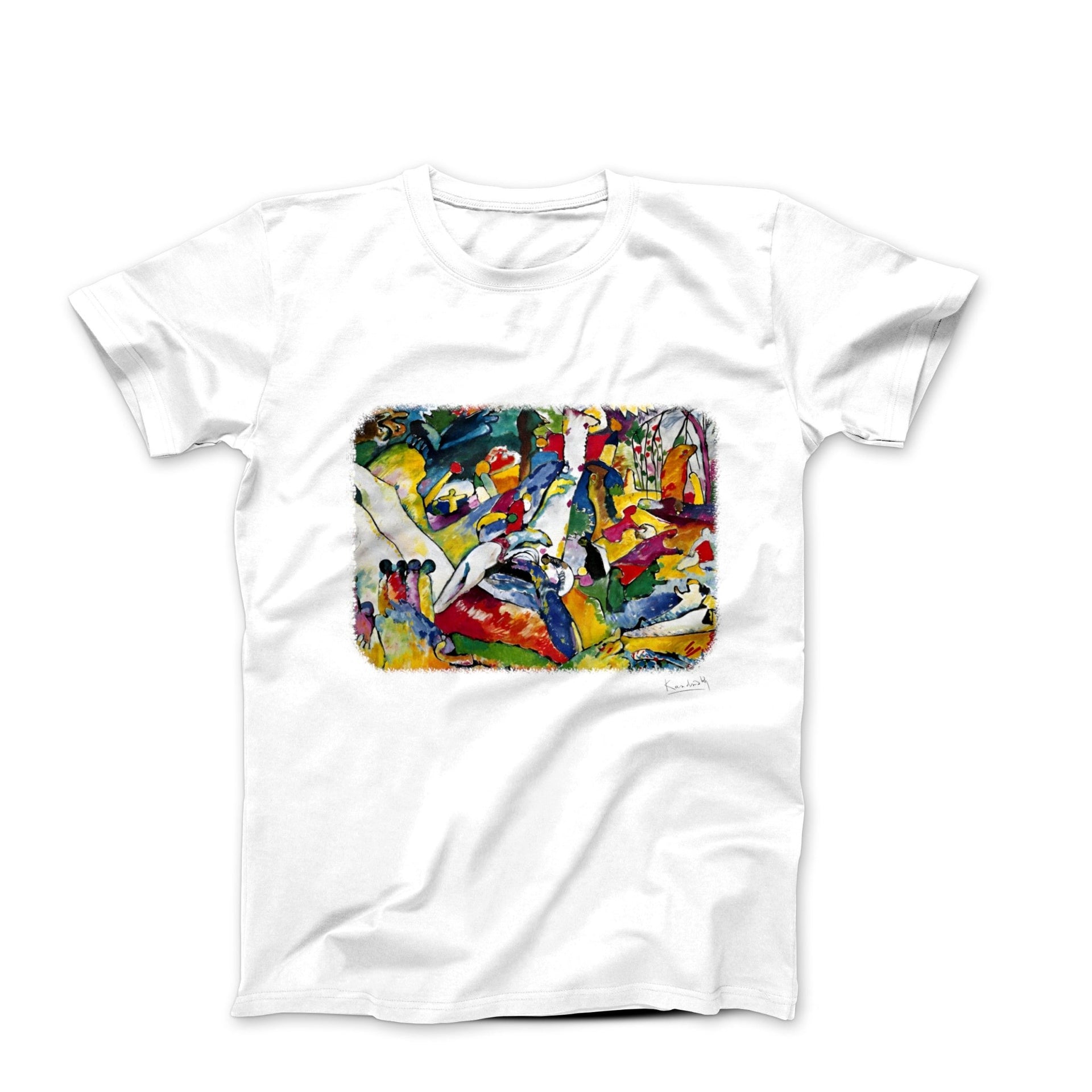 Kandinsky Composition II 1910 Artwork T-Shirt - Greatest Artists - Harvey Ltd