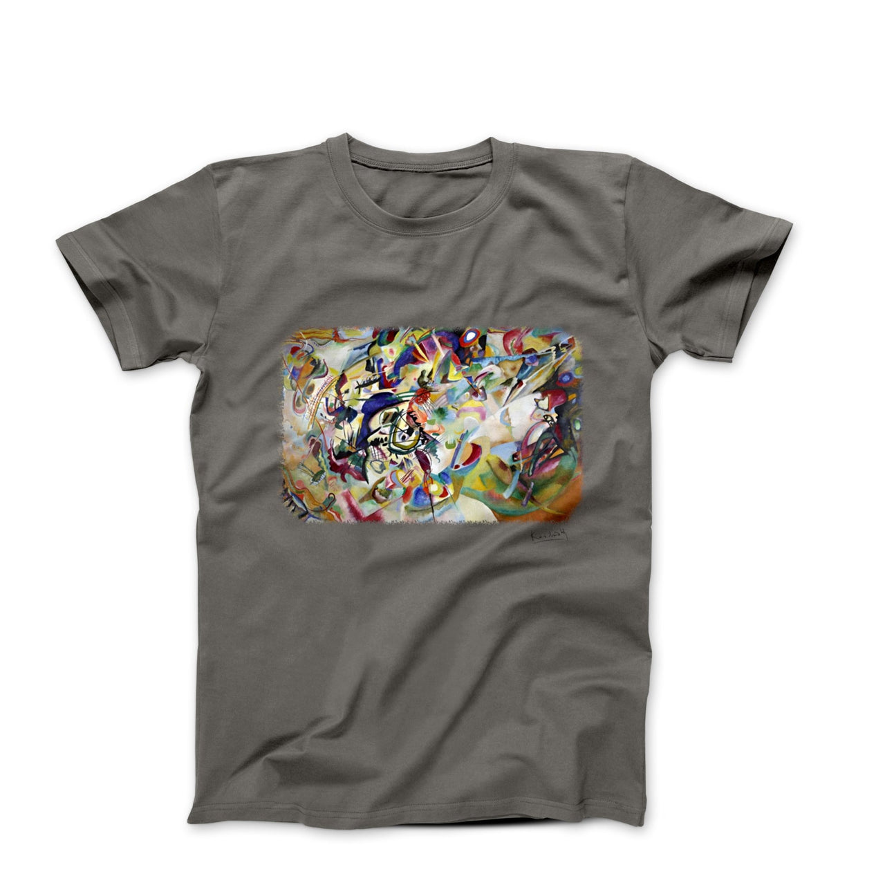 Kandinsky Composition VII Artwork T-Shirt - Greatest Artists - Harvey Ltd
