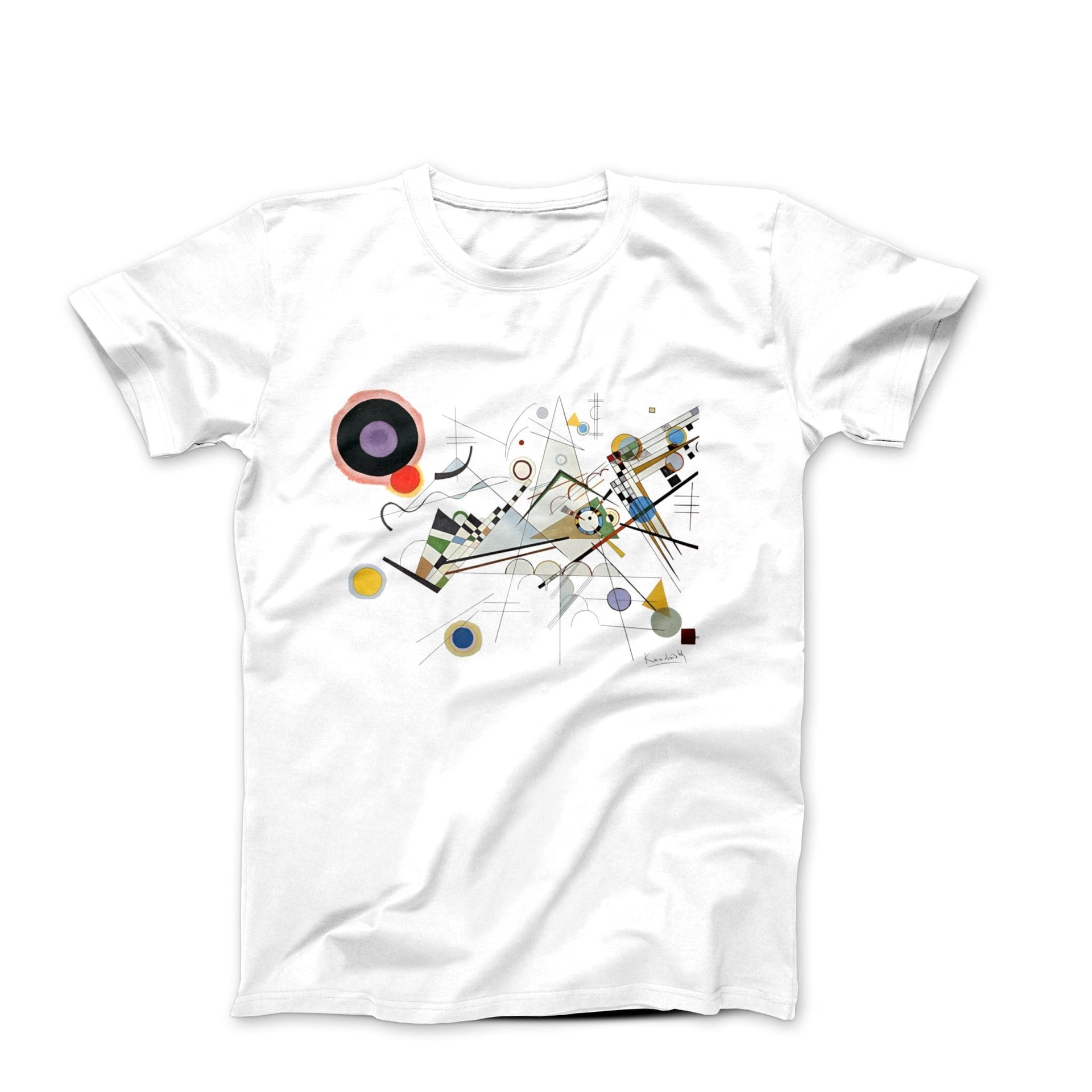 Kandinsky Composition VIII 1923 Artwork T-Shirt - Greatest Artists - Harvey Ltd