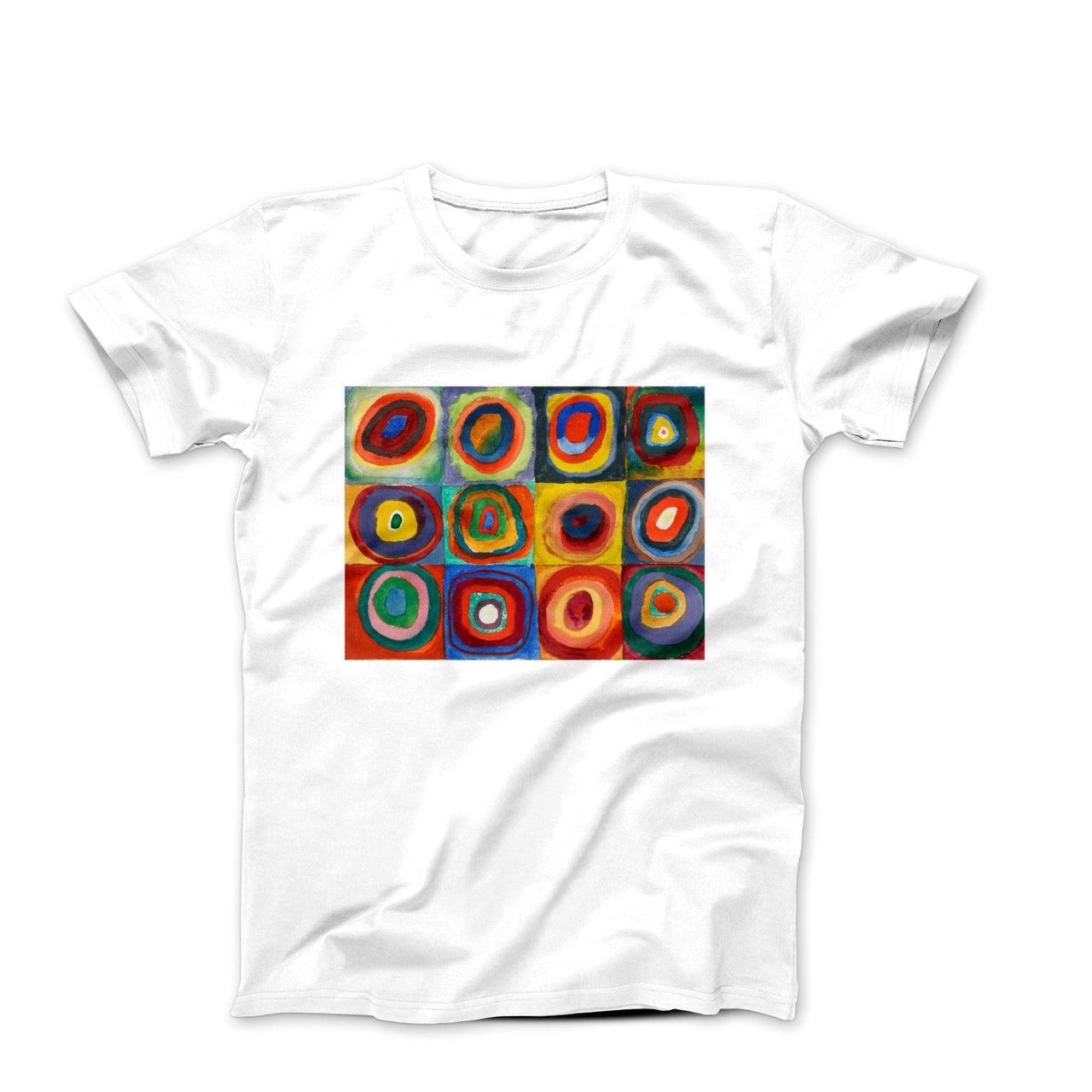 Kandinsky Farbstudie Circles Art T-Shirt - Greatest Artists - Harvey Ltd