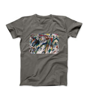 Kandinsky Improvisation 28 (Second Version) 1912 Artwork T-Shirt - Greatest Artists - Harvey Ltd